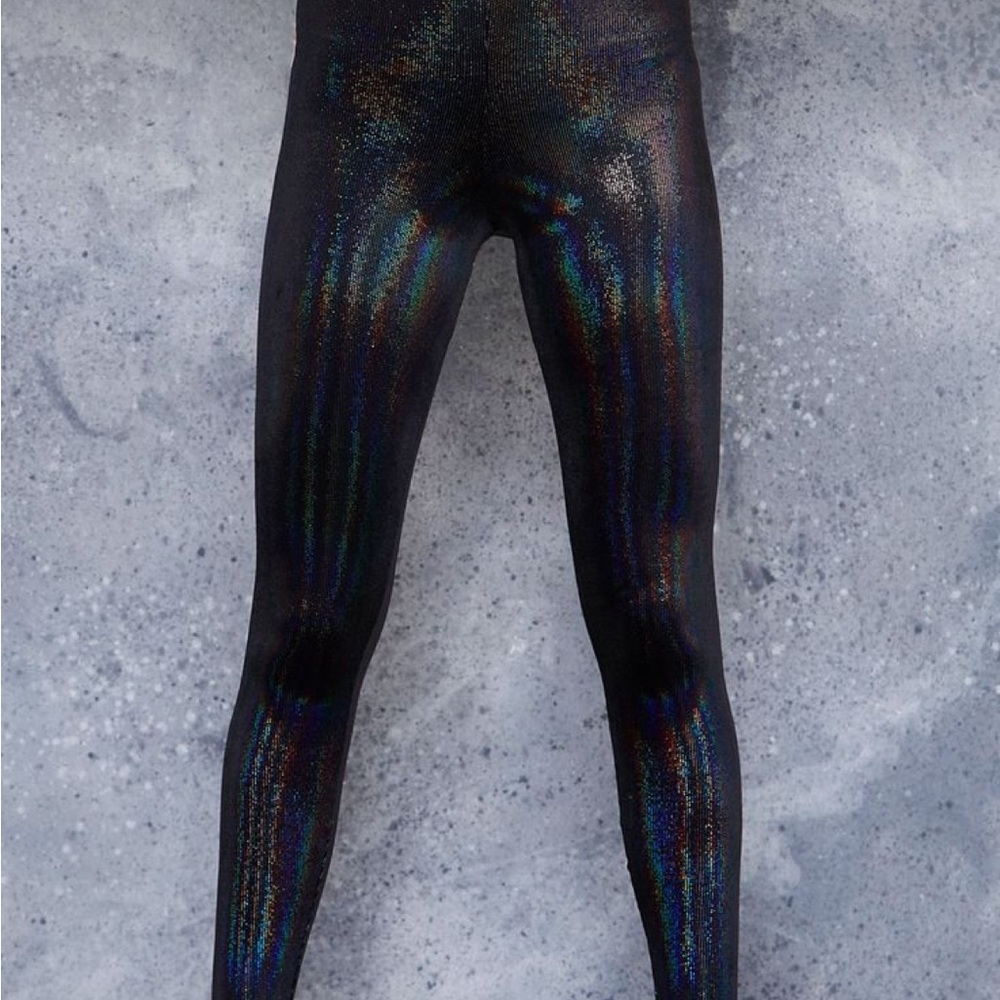 Velvet Disco High Waisted Leggings